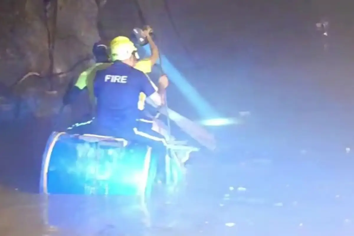 Rescue Operation Underway After Landslide Traps Workers Inside Chamoli Hydropower Tunnel