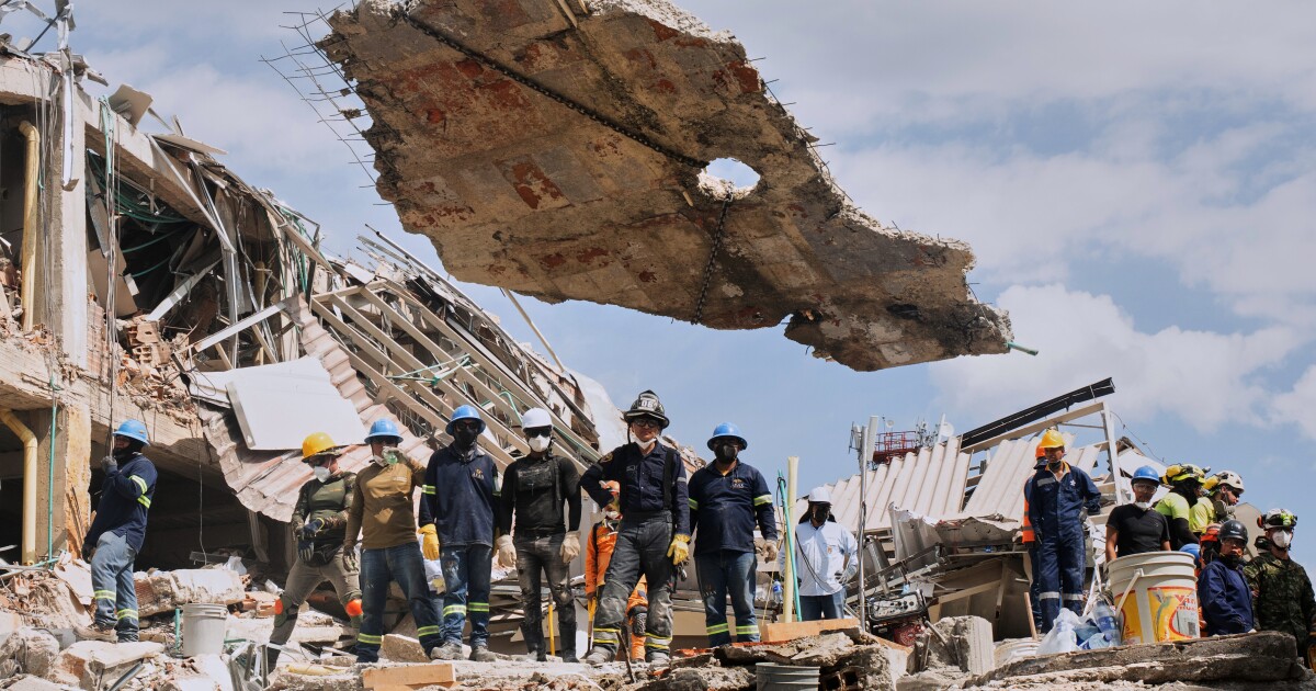 Rescue teams race clock to find survivors of Colombia's devastating earthquake