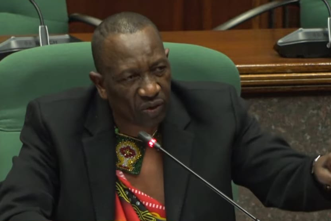 SENATOR PRINCE SGOMBENI DISAPPROVES OF MEN PERFORMING KUTSAMBA