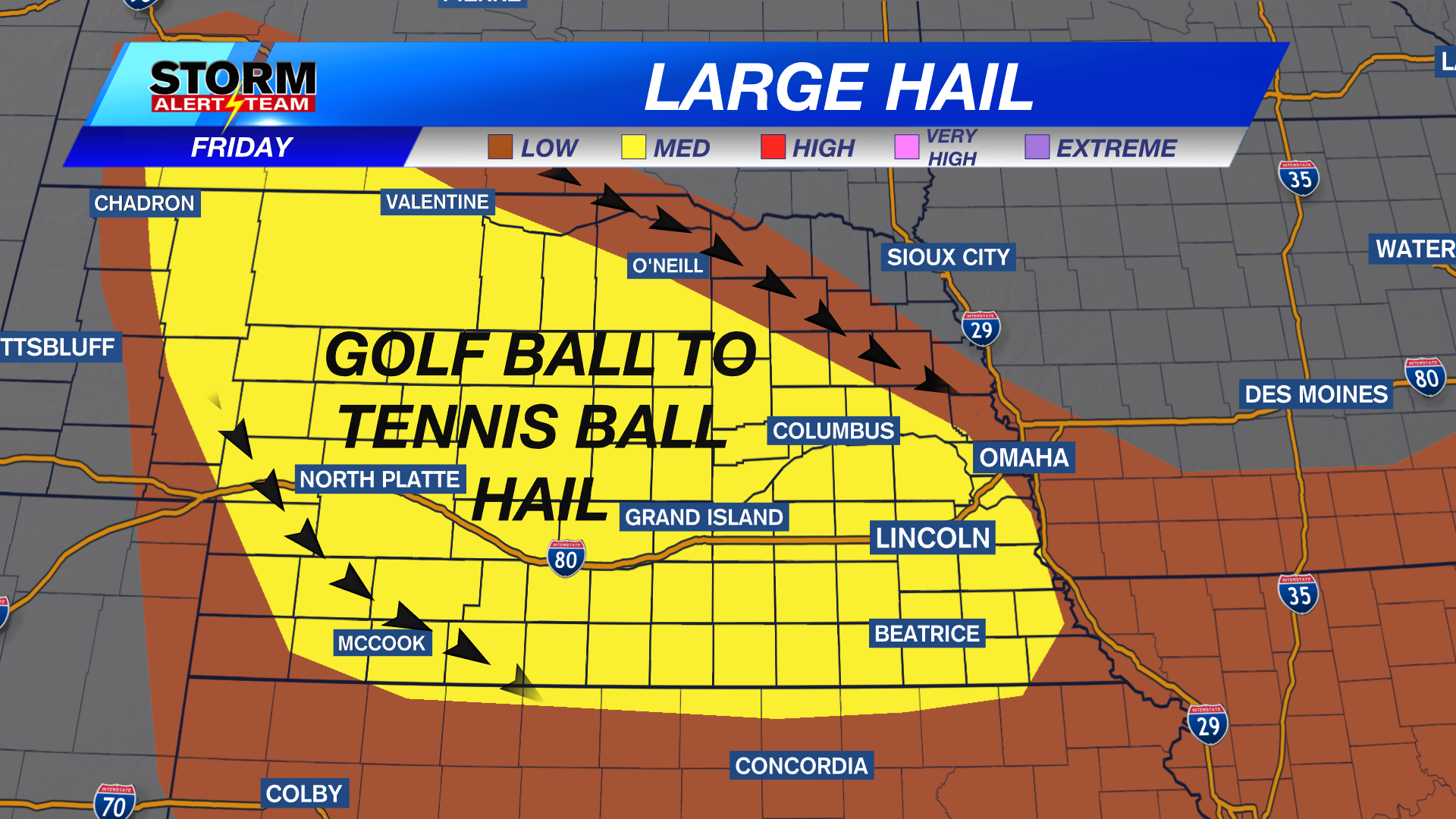 SEVERE Storms Through Friday Night