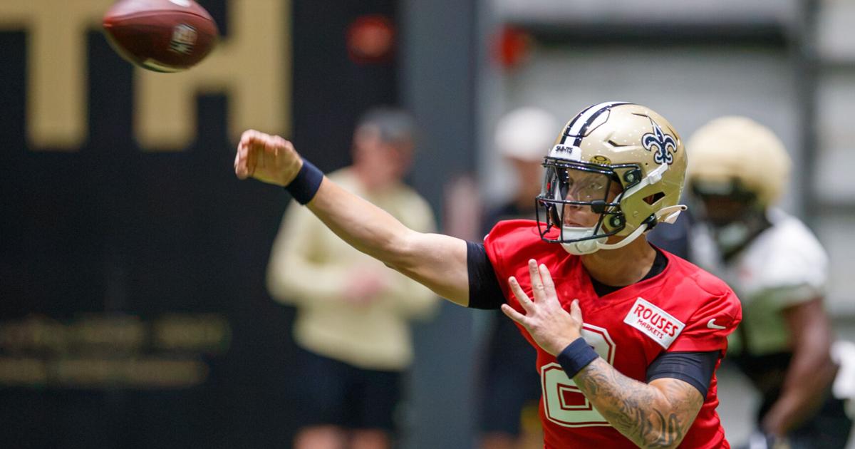 Saints camp observations: Where the backup QB battle stands | Saints
