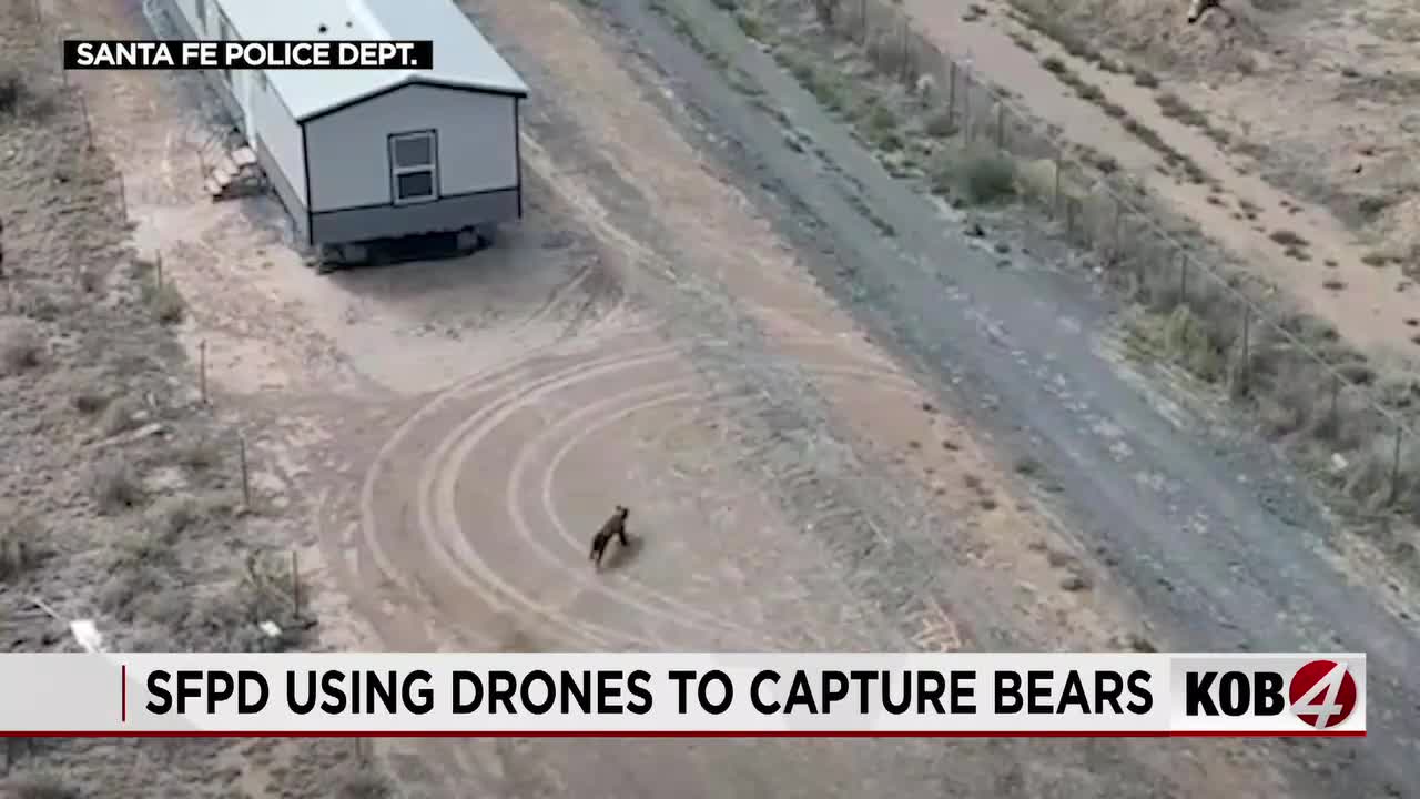 Santa Fe Police Department uses drones to capture bears