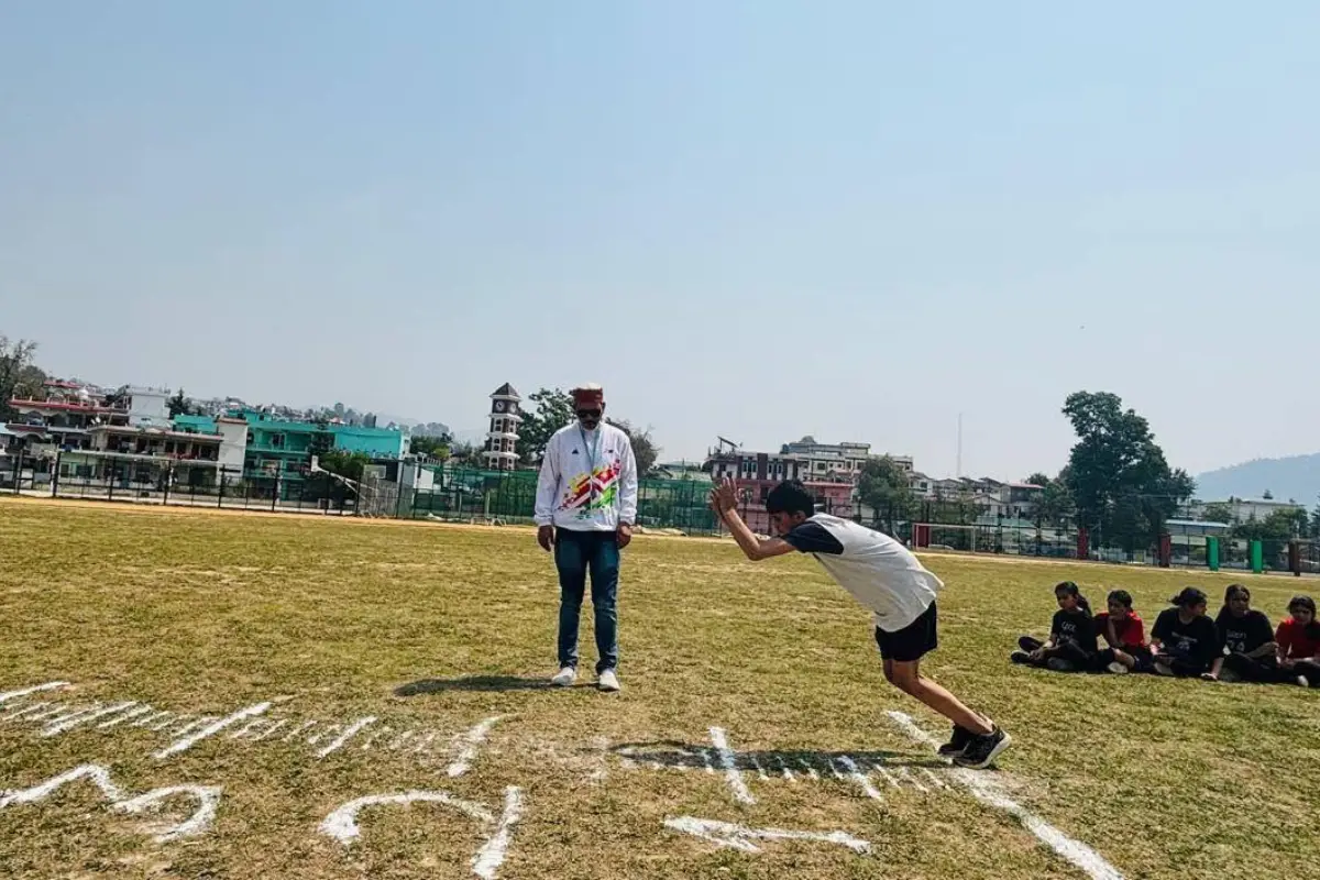 Selection trials for the Chief Minister's Rising Sports Talent Promotion Scheme begin in New Tehri