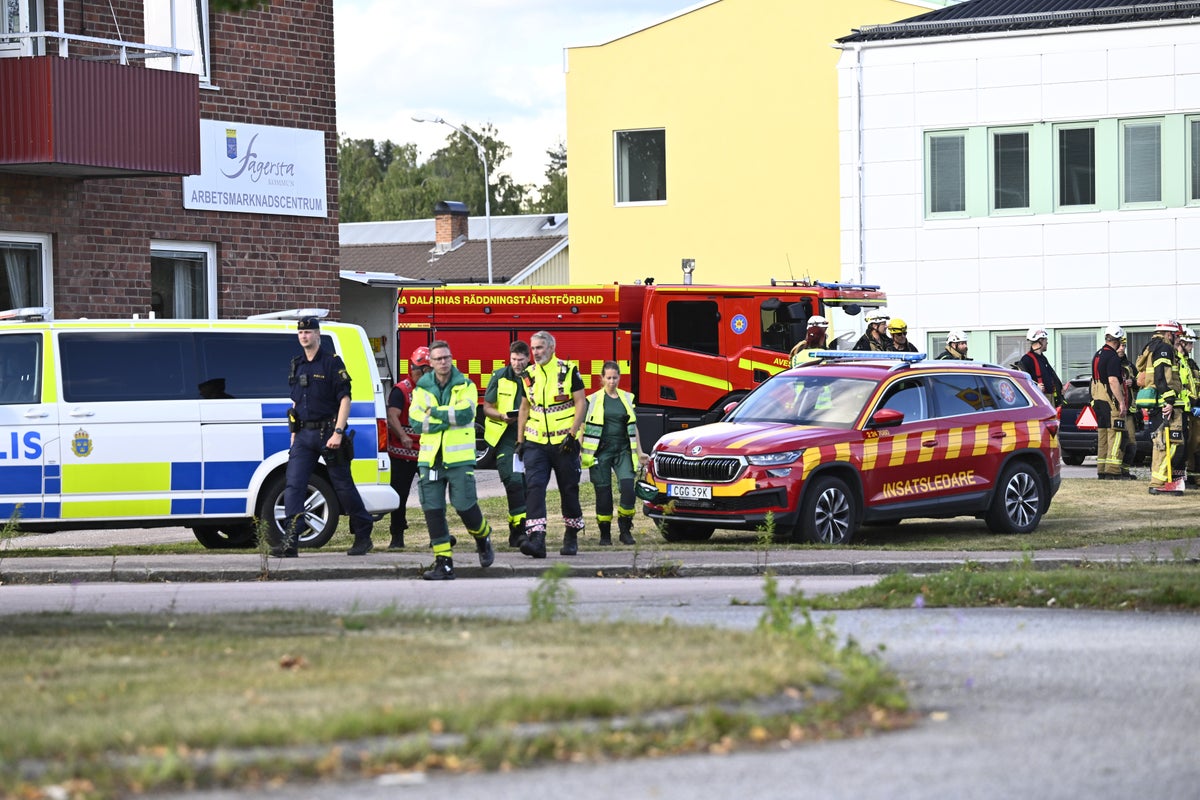 Several people injured in sword attack on Swedish high school
