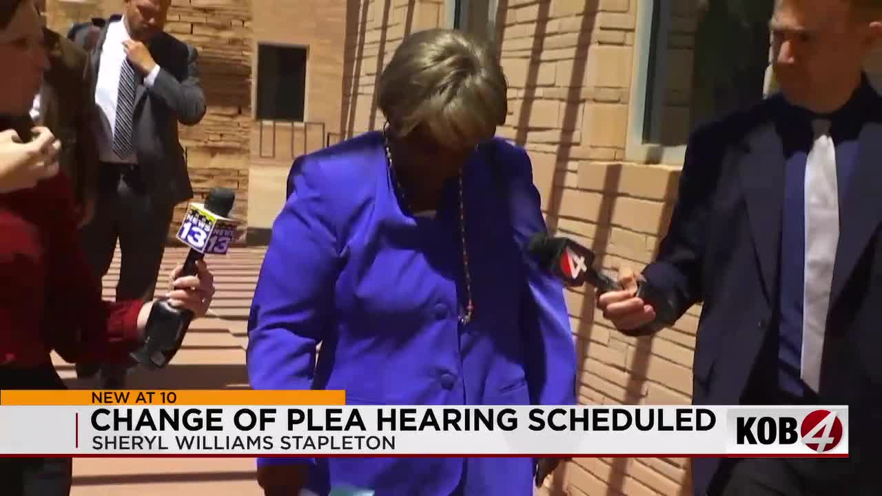 Sheryl Williams Stapleton to change plea in state criminal case