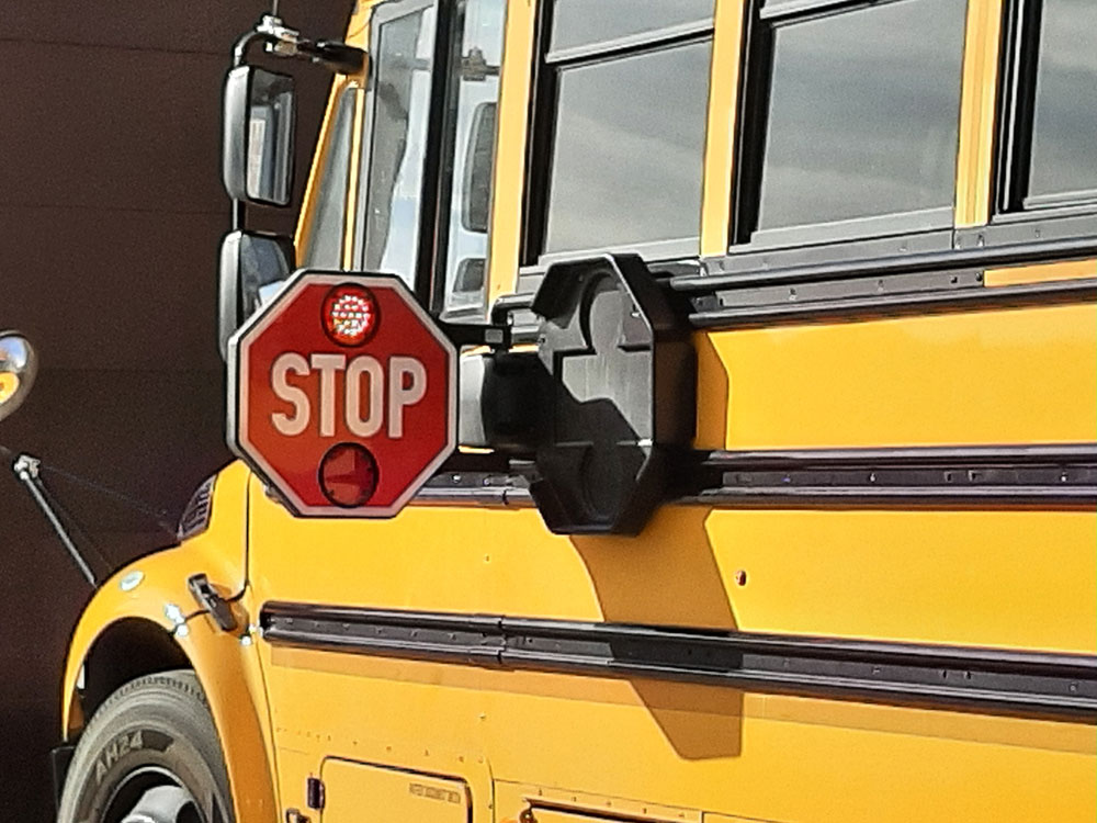 Sioux City already seeing school bus stop sign violations