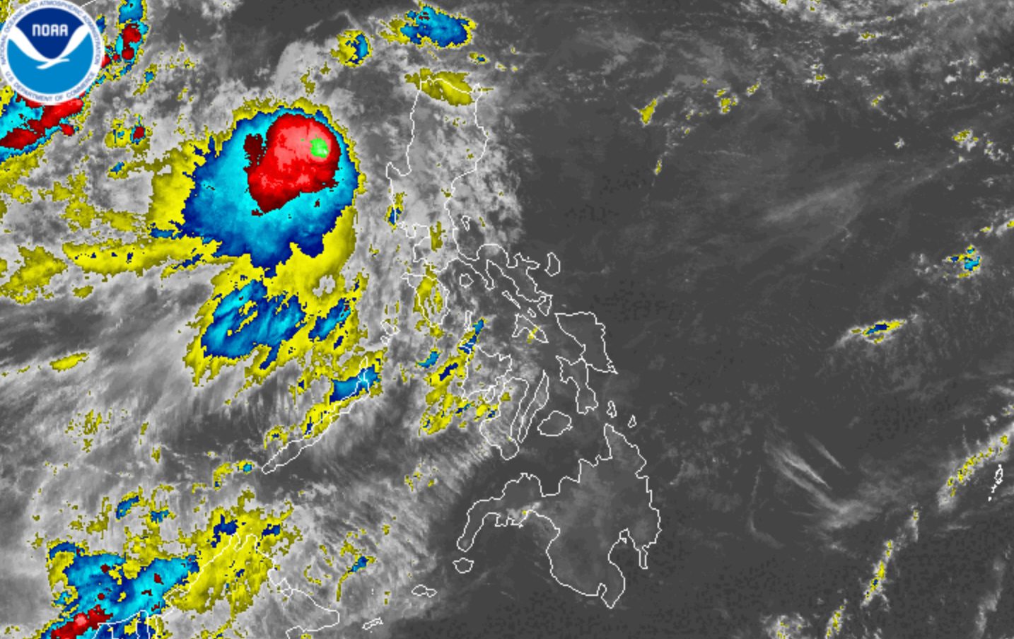 Slow-moving Maymay intensifies into tropical storm