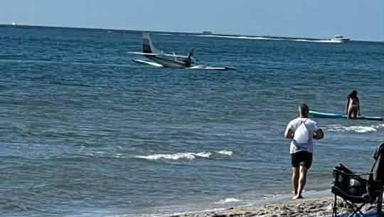 Small plane crashes into Atlantic Ocean