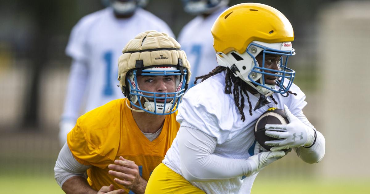 Southern football running back room | Southern