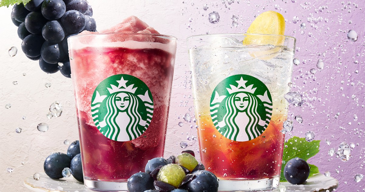 Starbucks Japan unveils new Kyoho grape drinks for a taste that’s quintessentially Japanese