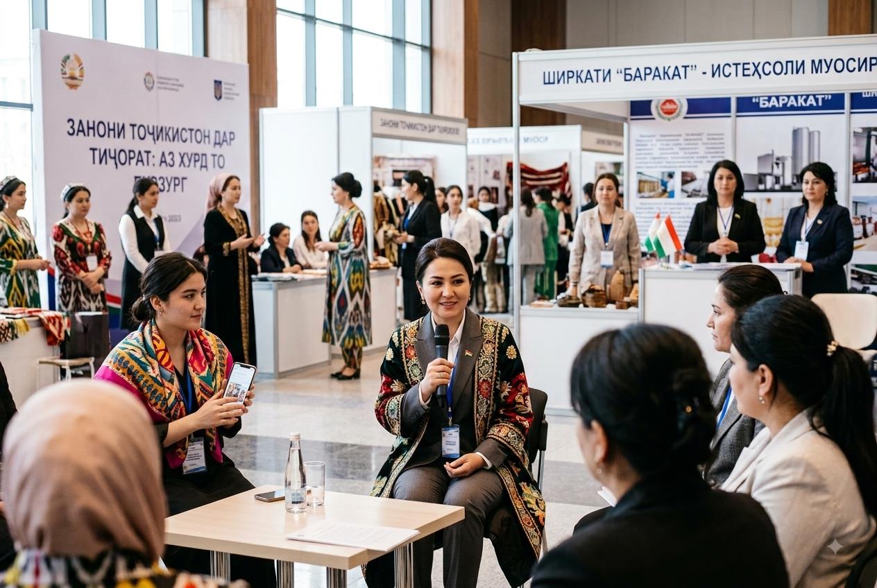 Tajikistan targets 112,000 women entrepreneurs and 7.5 billion somoni in loans in 2027