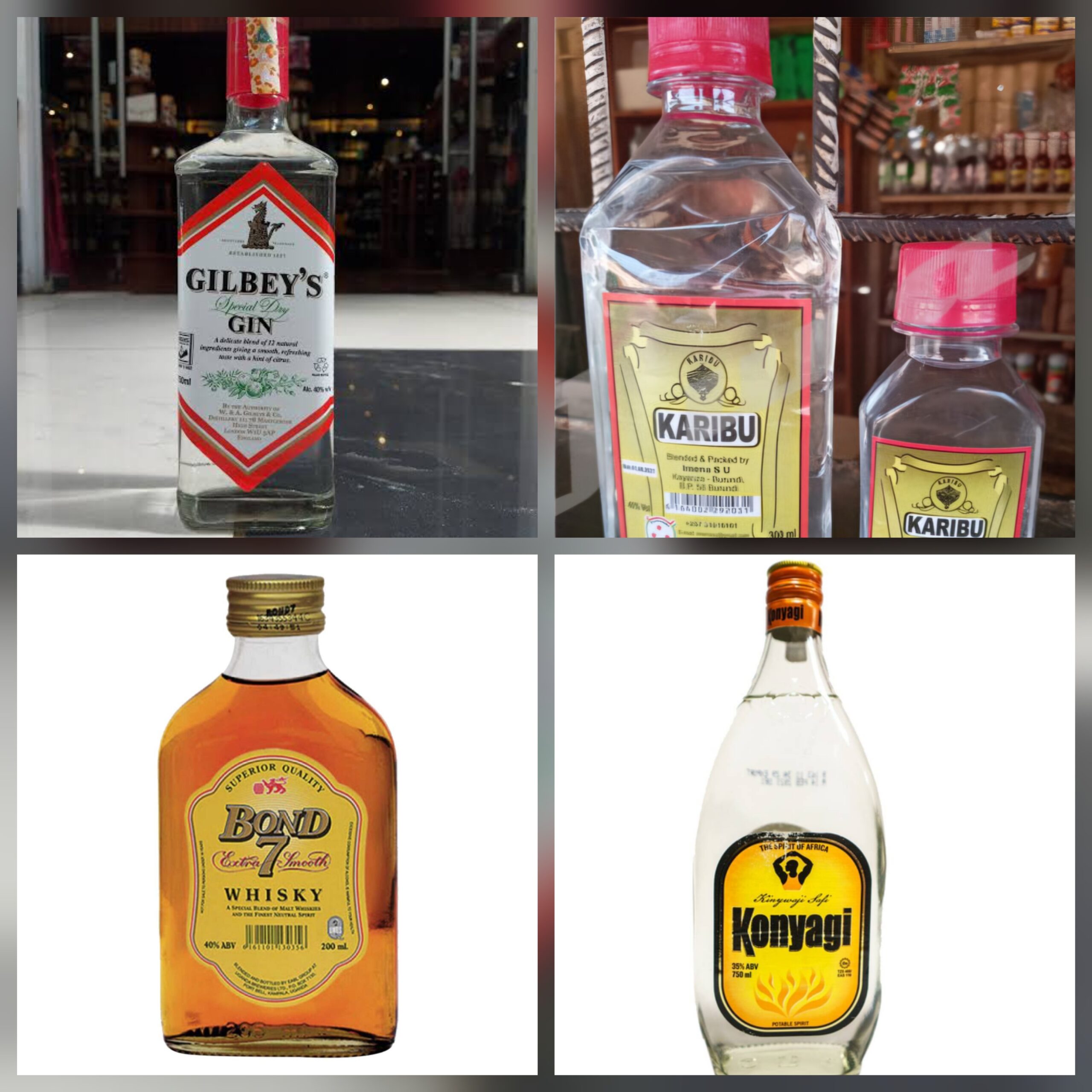 Tanzania's Konyagi, Kenya's Gilbeys Among Foreign Alcohol Now Unwanted in Rwanda