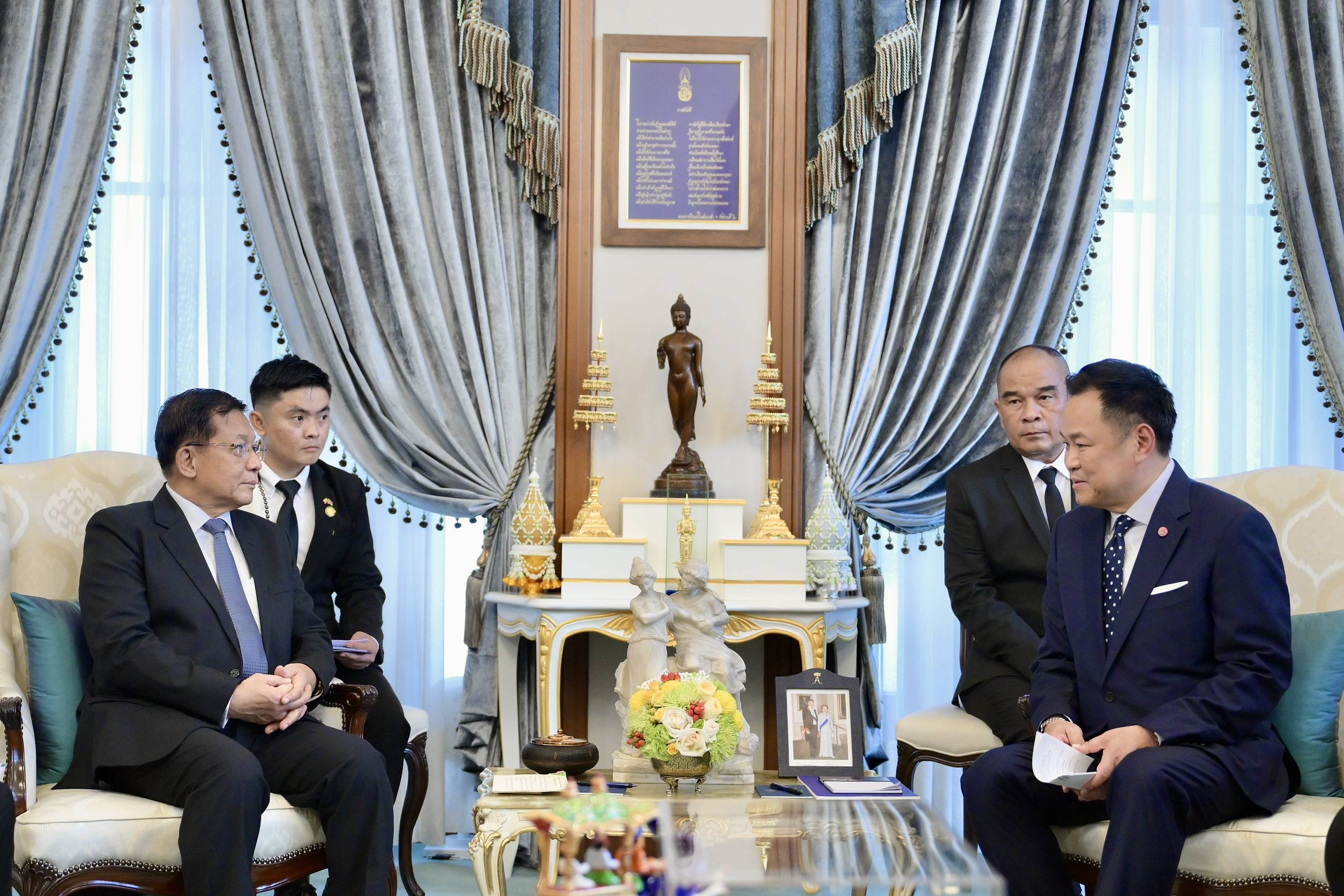 Thailand's foreign minister and Myanmar regime FM to inspect polluted border river