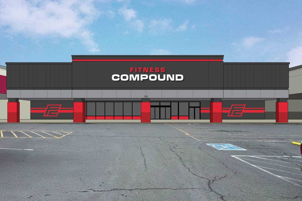 The rendered design of The Fitness Compound, located within the Marysville Town Center. (The Fitness Compound)