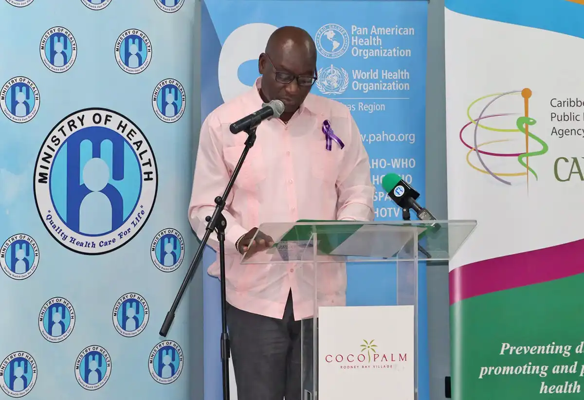 The Ministry of Health Officially Launches Saint Lucia's National Cancer Registry