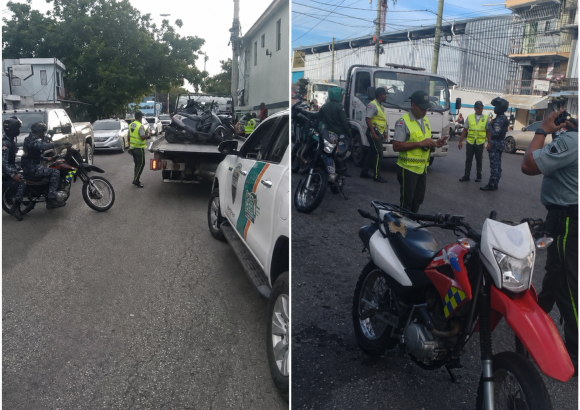 The Northern Regional Directorate of the National Police and DIGESETT are conducting preventative operations in different parts of Puerto Plata