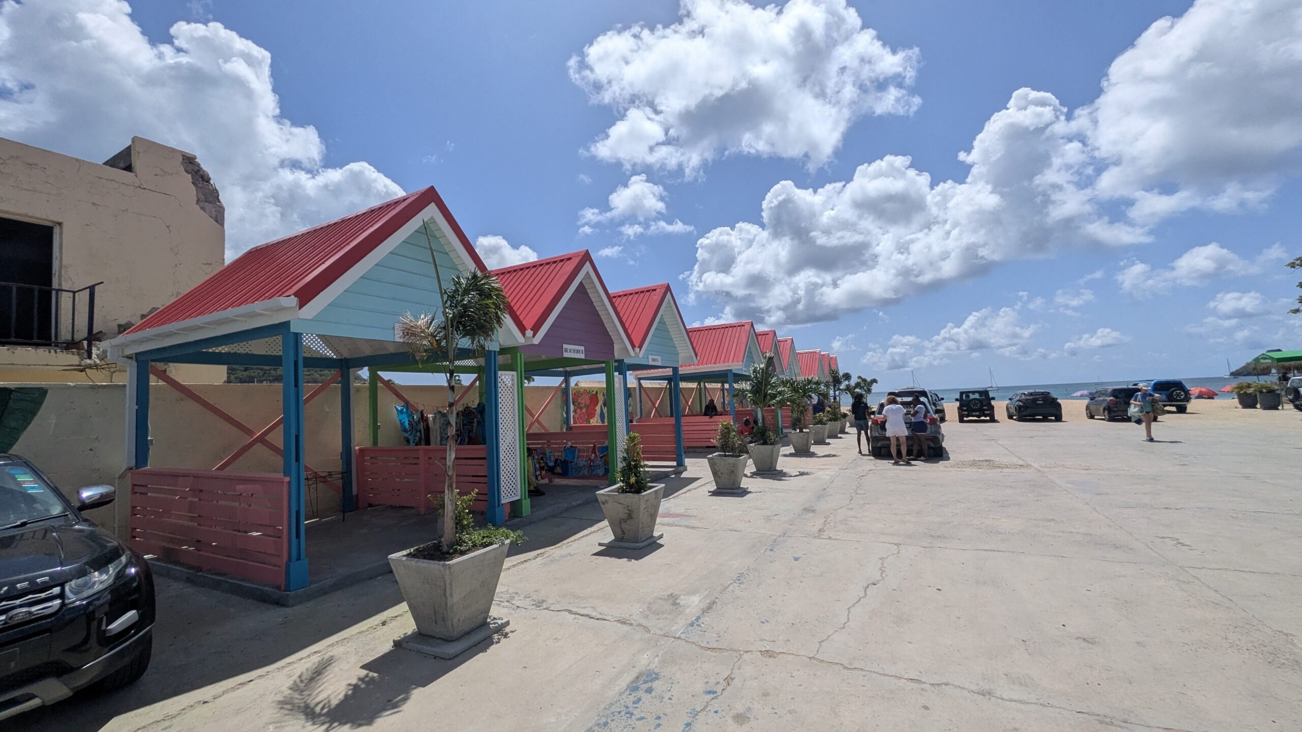 The Ramp on Reduit Beach gets new look