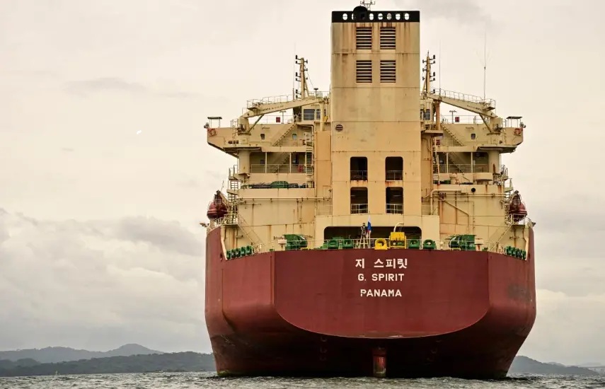 To Cross the Panama Canal a Ship Pays a Record Amount of 5.3 Million United States Dollars.