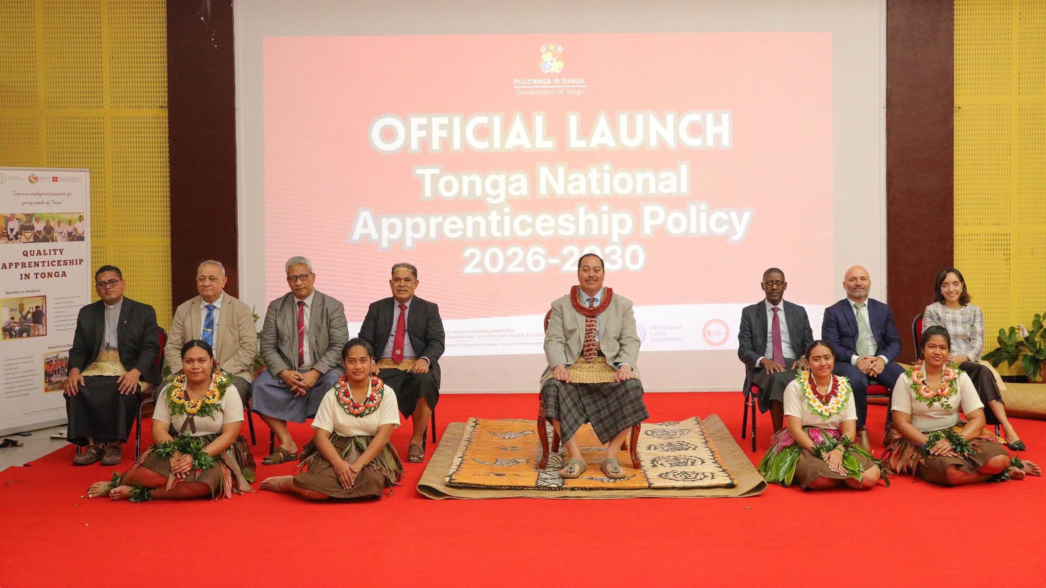 Tonga launches first national apprenticeship policy