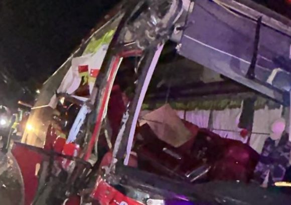 Tragedy Accident between a bus “full of people” and a garbage truck leaves a fatal outcome in Punta Cana