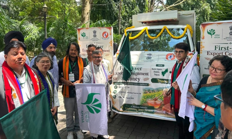 Tripura exports 1,000 kg organic honey to UAE for first time: Minister
