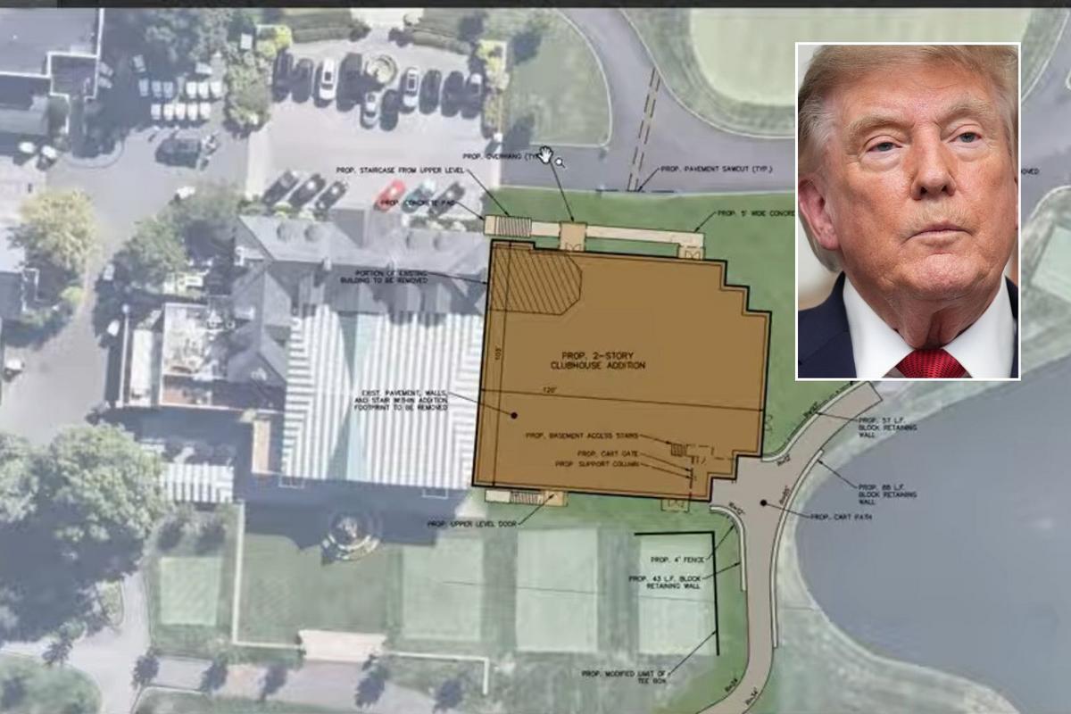 Trump Bedminster golf club ballroom gets final approval