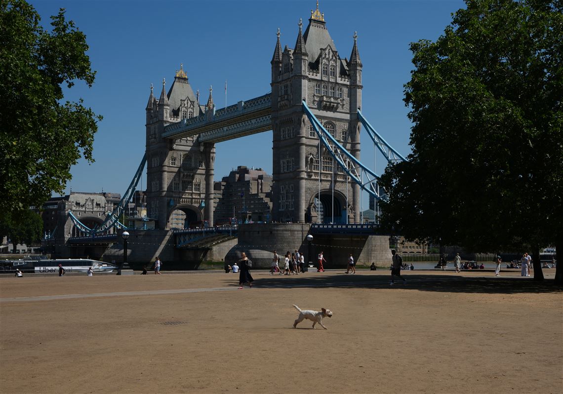 U.K. records hottest day of the year as western Europe swelters once again