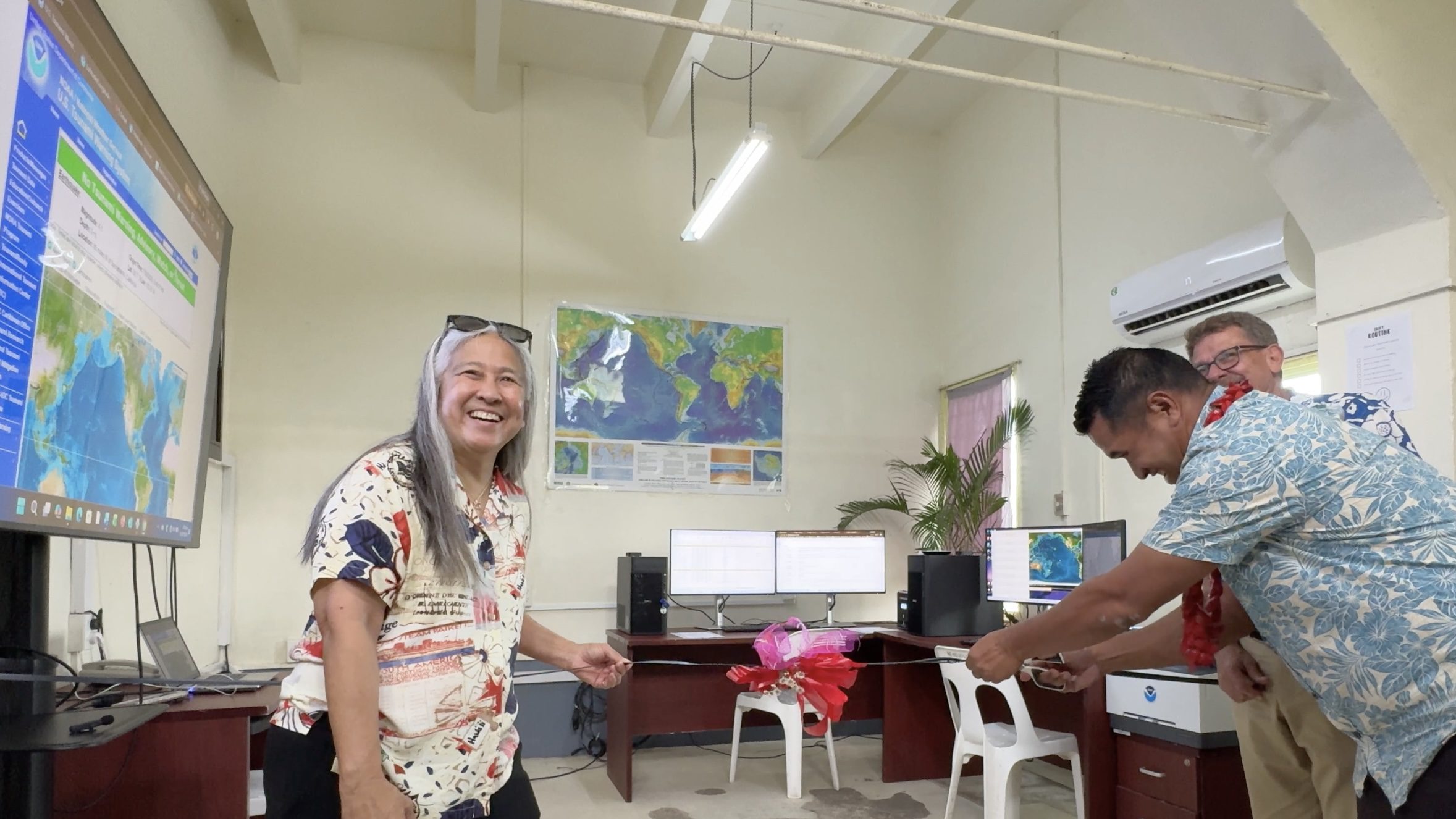 U.S.A Supports Samoa’s Tsunami Preparedness and Early Warning Systems