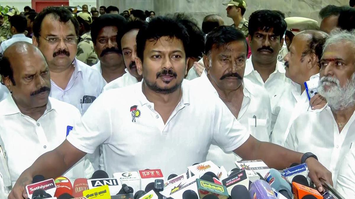 Udhayanidhi Stalin arrest updates: Leader of Opposition says statement wasn't intended as double entendre