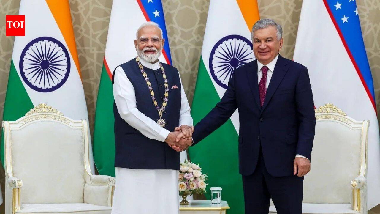 'Uzbekistan is at heart of Central Asia': PM Modi announces new roadmap, $5 billion trade target - top quotes | India News