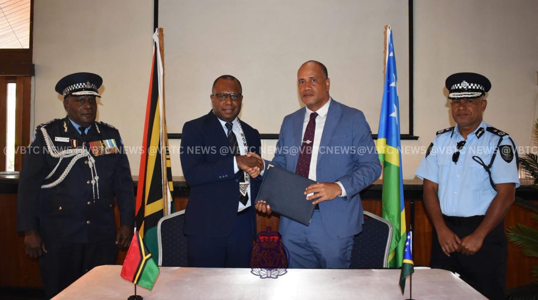 Vanuatu and Solomon Islands Strengthen Police Cooperation