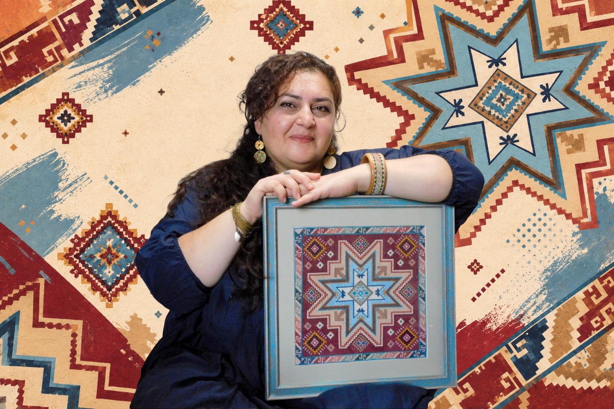 Vergine Smbatyan’s life woven with carpet patterns