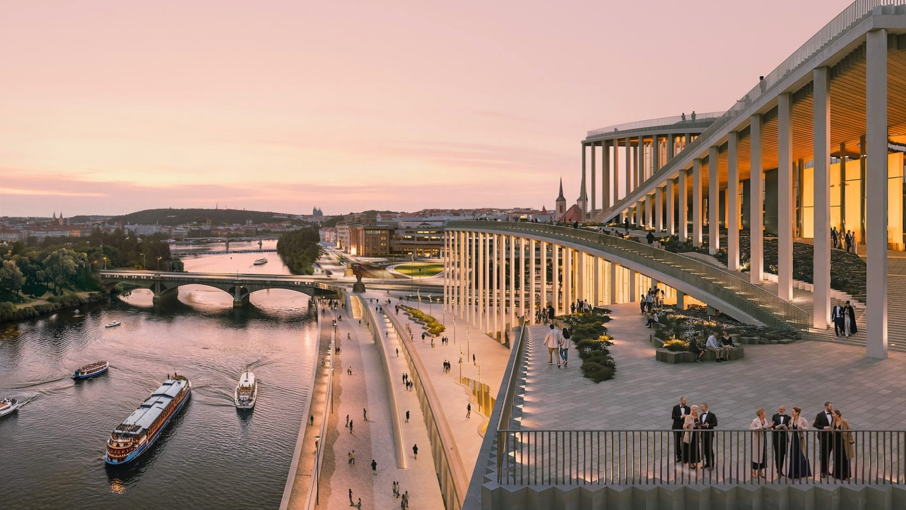 Vltava Philharmonic Prague Could Begin Construction in 2028