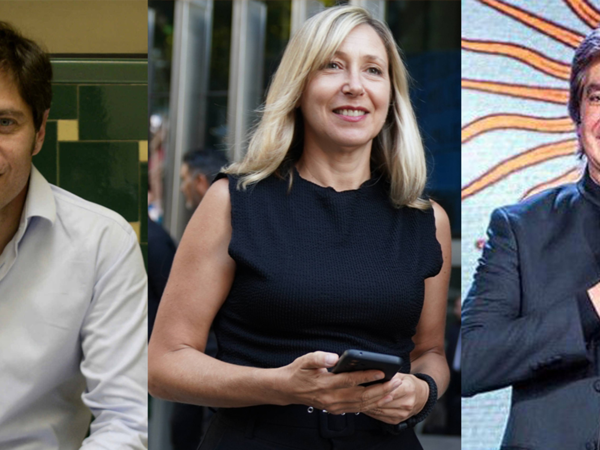 lideraron tres opositores, Milei quedó cuarto y un famoso último