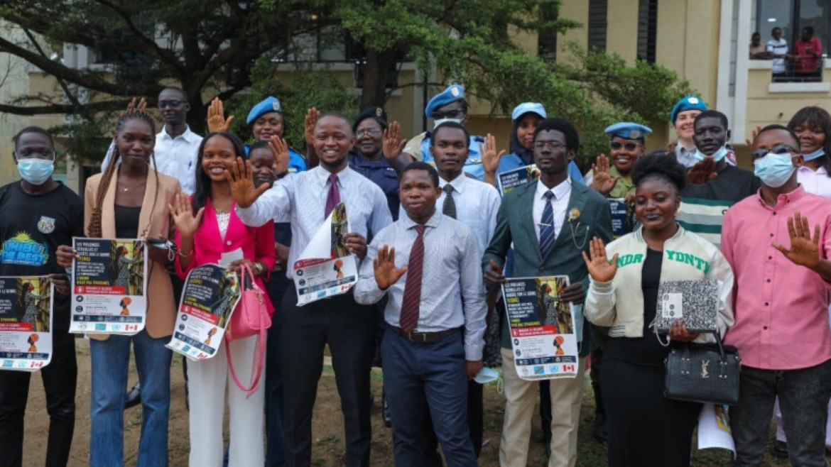 students trained on sexual violence reporting mechanisms