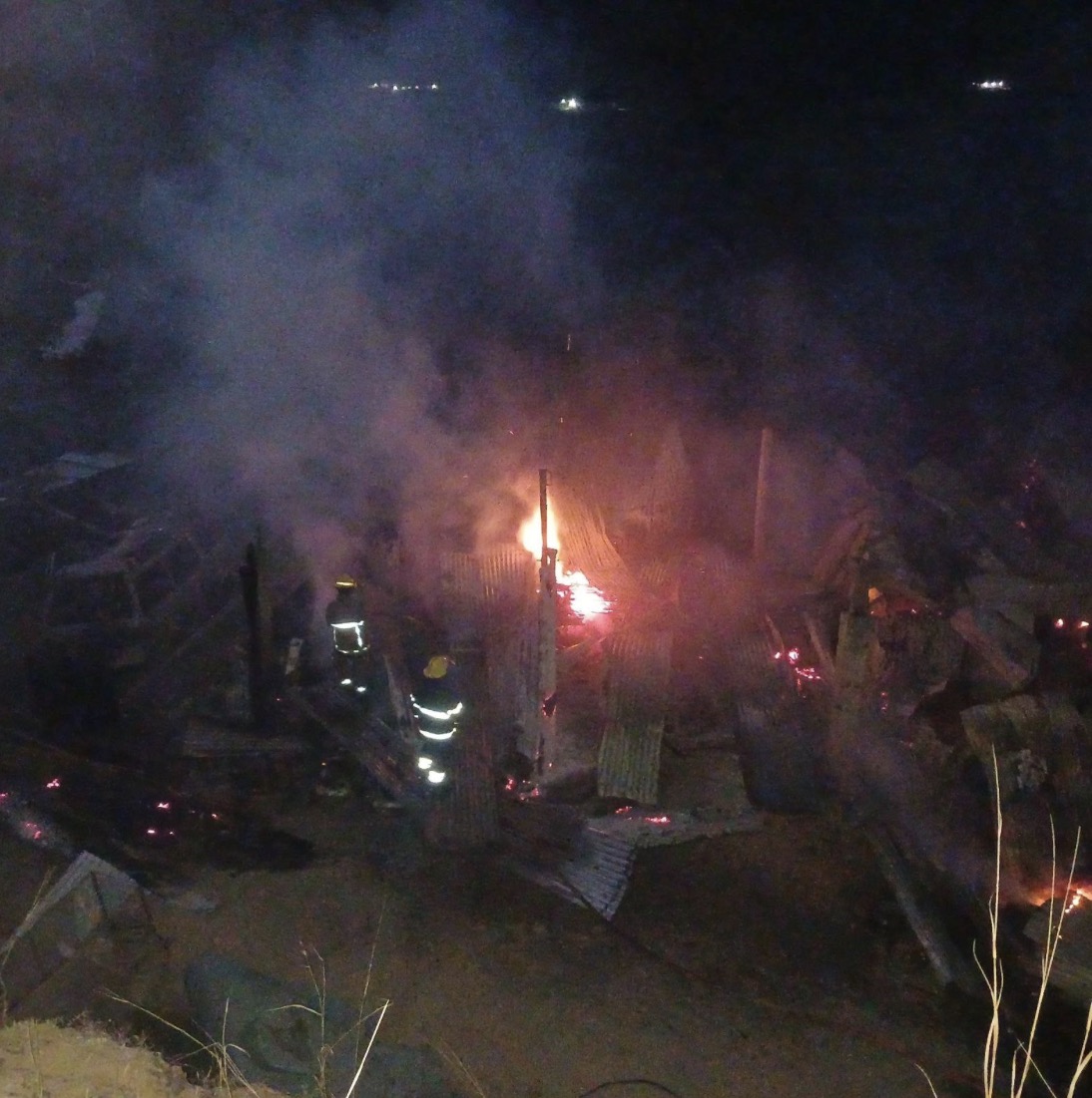 10 left homeless after devastating residential fire