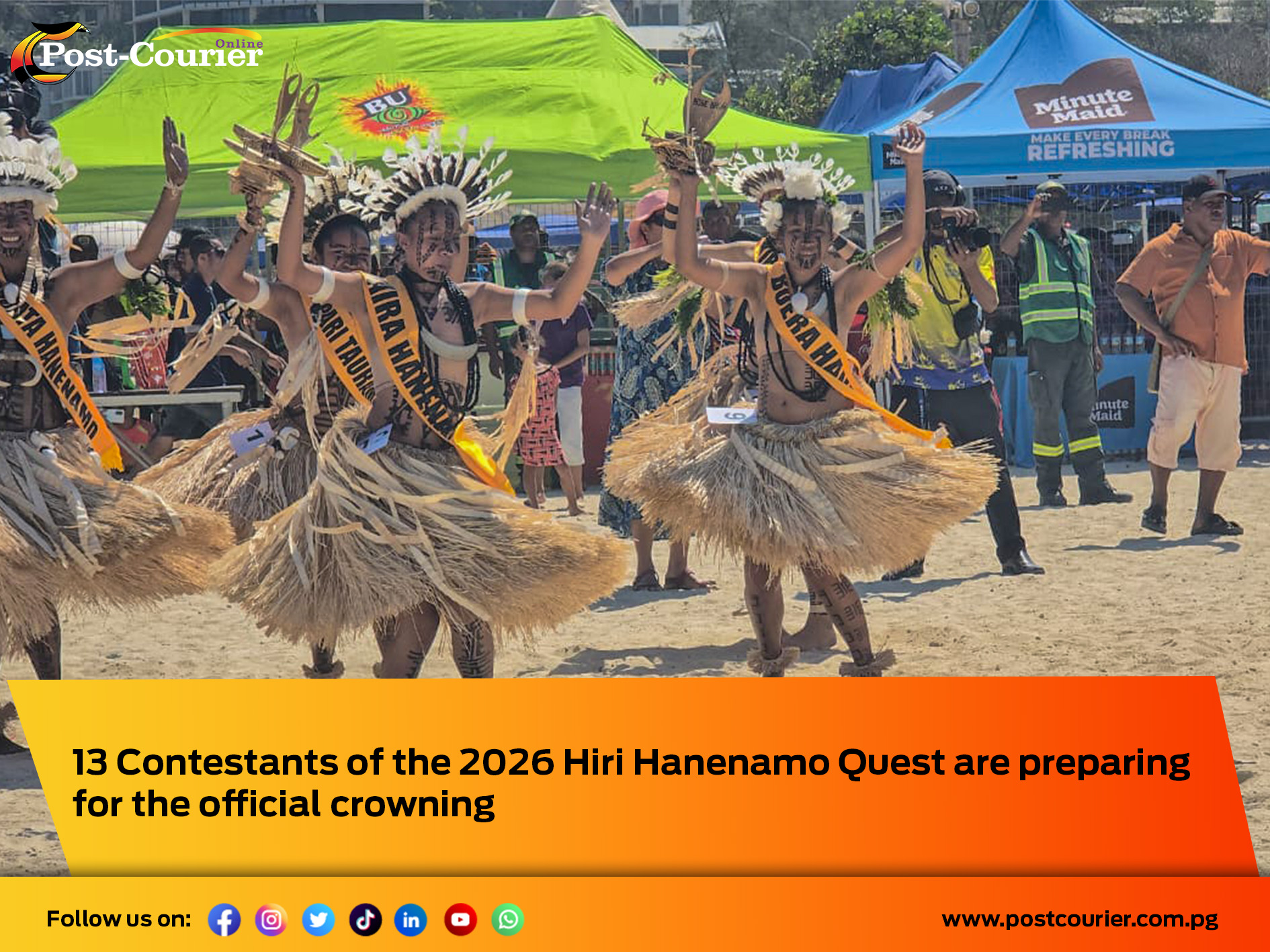 13 Contestants of the 2026 Hiri Hanenamo are preparing for the official crowning