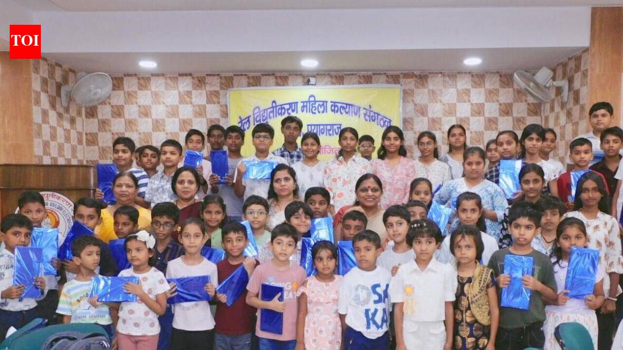 56 kids participate in painting competition | Prayagraj News