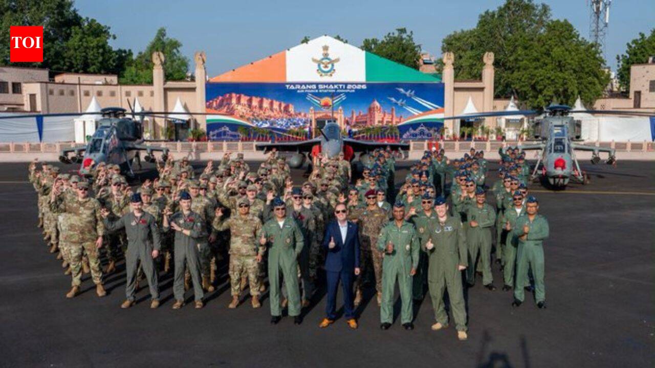 80 aircraft, 40 countries, 1,500 personnel: IAF’s biggest air exercise Tarang Shakti kicks off in Jodhpur; US, France envoys hail multinational drill