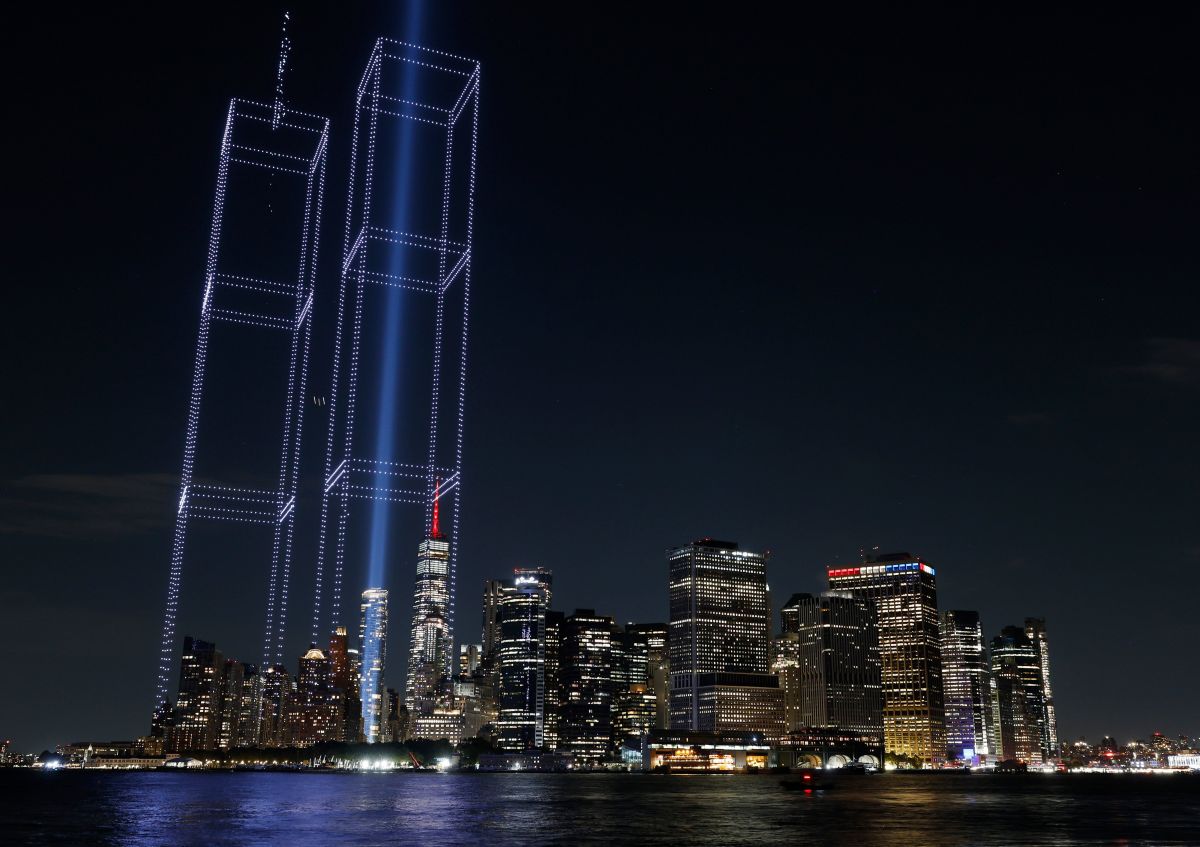 Amsterdam artists behind 9/11 drone tribute in New York