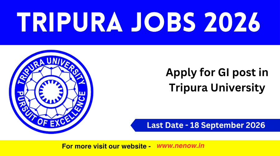 Apply for GI post in Tripura University
