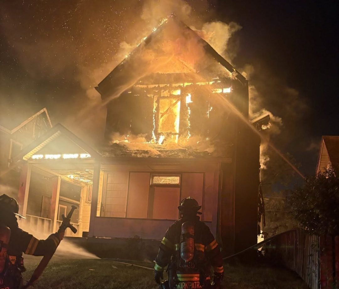 Arson suspected in early morning house fire on Indy's near east side