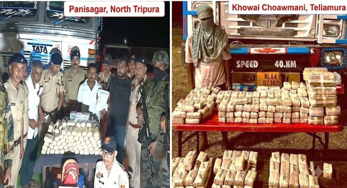 Assam Rifles seizes Yaba tablets worth Rs 98 crore in two operations