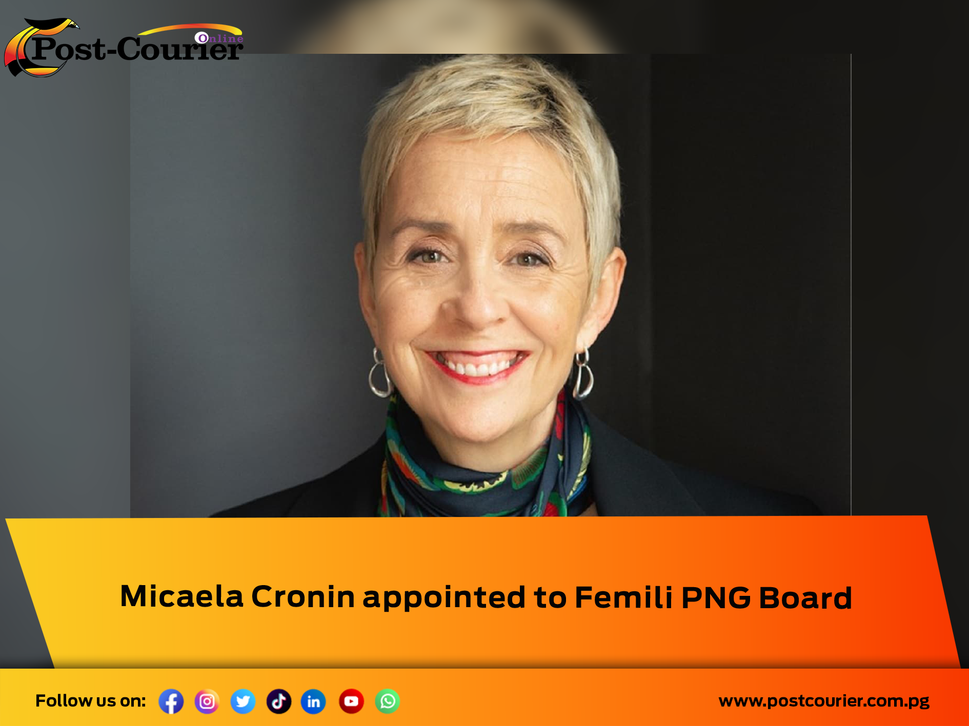 Australian Domestic Violence Commissioner joins Femili PNG Board