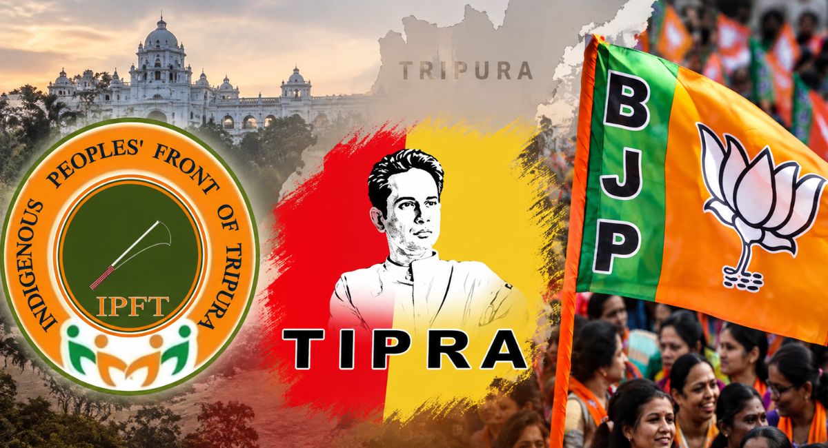 BJP, Tipra Motha and IPFT to jointly contest village committee elections