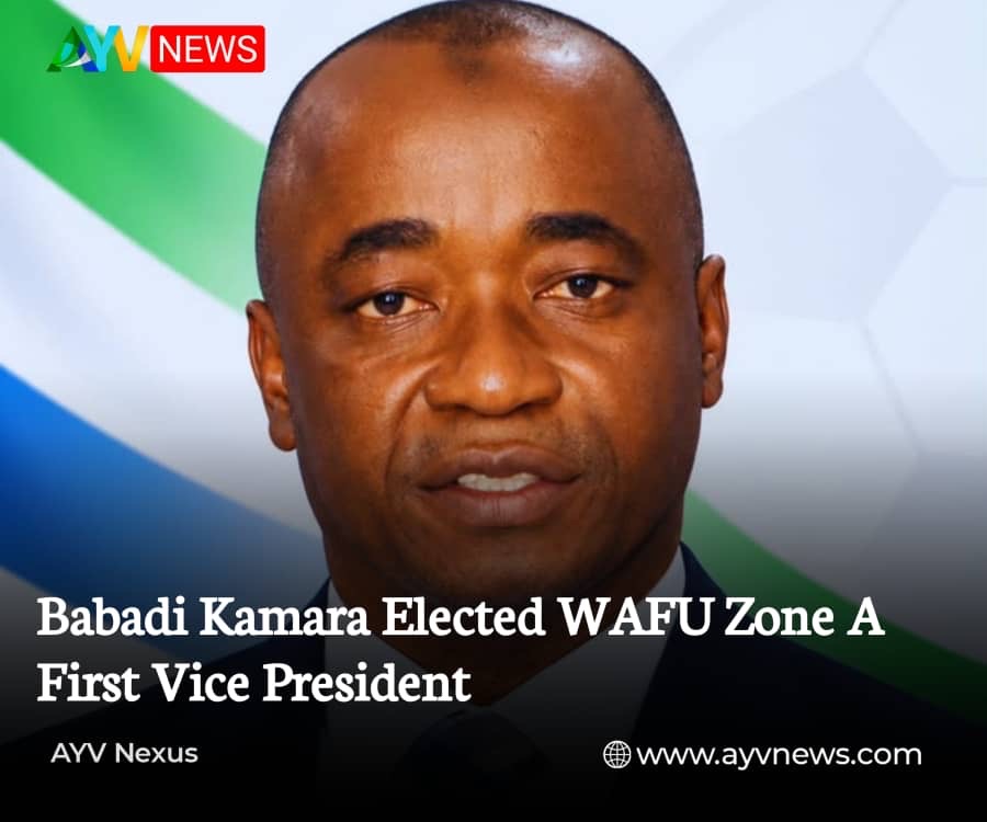 Babadi Kamara Elected WAFU Zone A First Vice President
