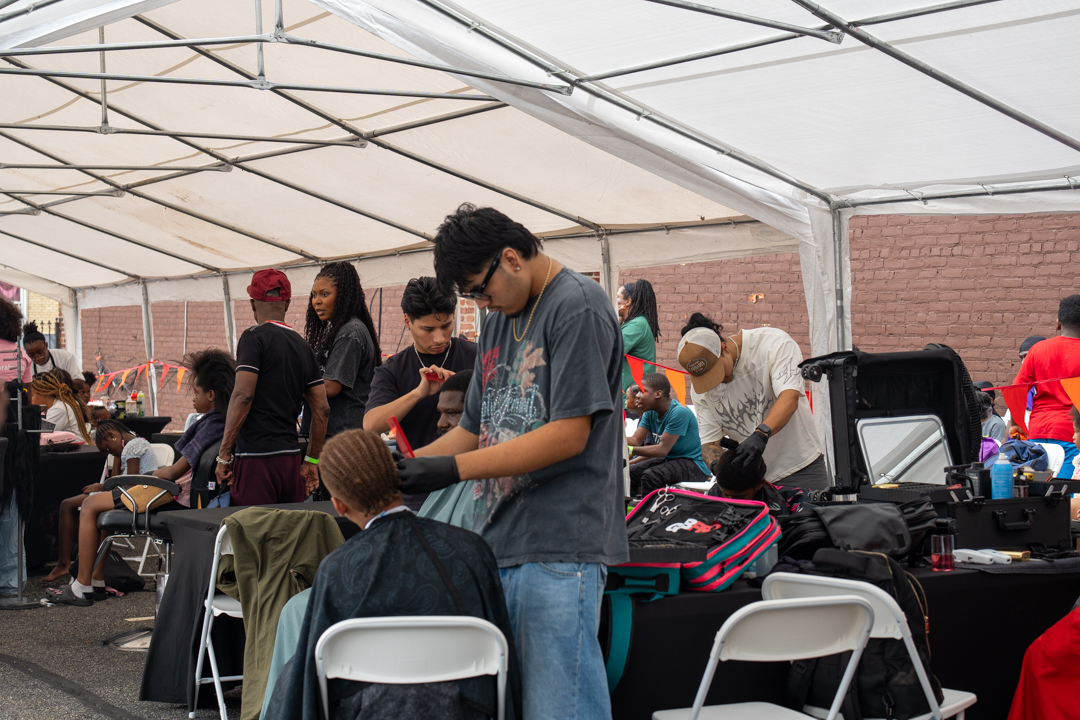 Back-to-school fair in Newark brings free supplies, hope to many Haitians in hardship