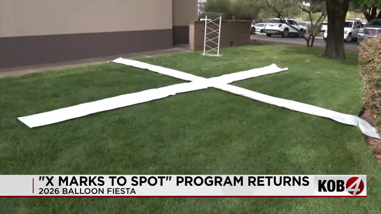 Balloon Fiesta brings back 'X Marks the Spot' for safe landings