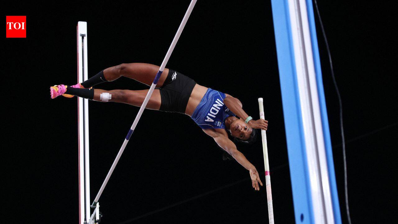 Baranica Elangovan scripts history, wins India's first-ever pole vault medal at Asian Games | Asian Games 2026 News