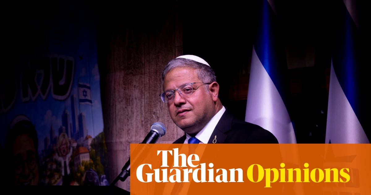 Ben-Gvir posts Palestinians on conveyor belts to detention camps. The world is silent | Arwa Mahdawi